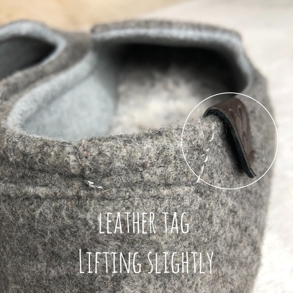 Dluxe by Dearfoams Christina Loafer Quilted Slippers Gray XL US 11 12 - Picture 10 of 16